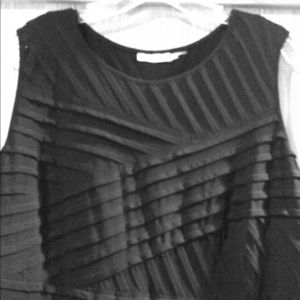 Calvin Klein black fashion dress